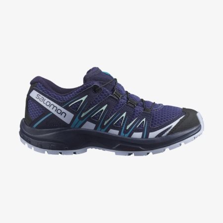 Salomon XA PRO 3D J Junior Hiking Shoes Blue UK OCGH